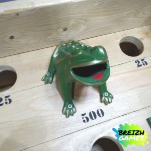 grenouille présente sur la Location du Jeu de la Grenouille