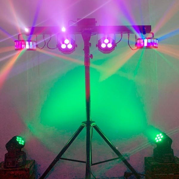 Location jeux de lumière leds Kit Lights 80 personnes